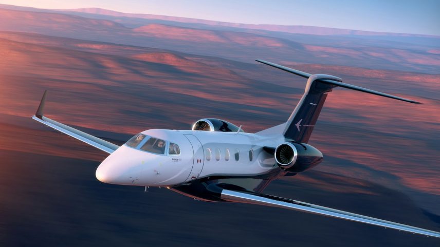 Phenom 300: o jato é o mais vendido do mundo em sua categoria (Foto: Embraer/Divulgação)