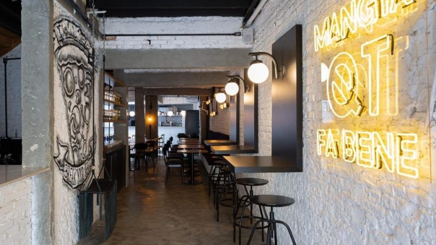 QT Pizza Bar, nos Jardins, que tem a 46ª melhor pizza do mundo (Foto: Manuel Sá)