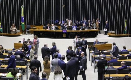 Sessão da Câmara em 2 de julho de 2025. (Foto: Kayo Magalhães/Câmara dos Deputados)