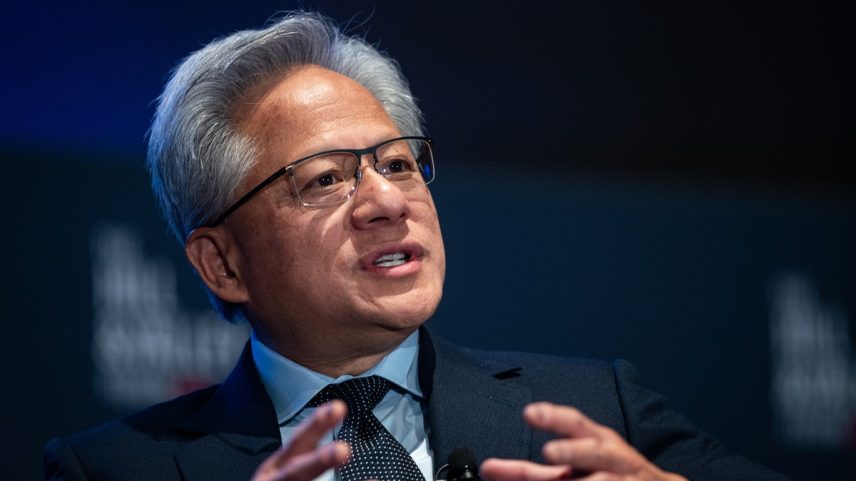 Jensen Huang, CEO da Nvidia (Foto: Bloomberg)