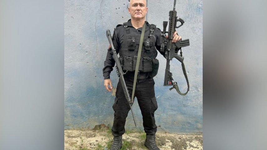 Sargento Kelvyton de Oliveira morreu durante uma operação no Conjunto do Ipase (Foto: Instagram/Reprodução)