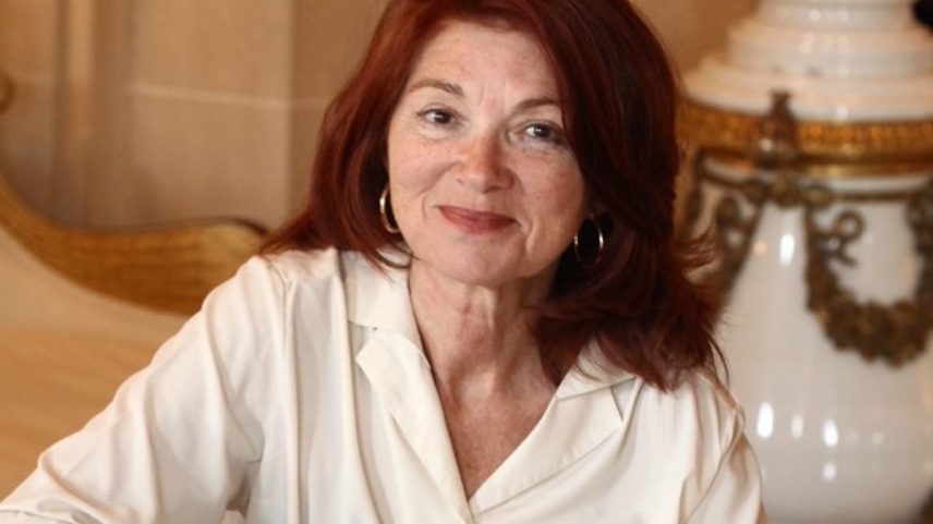 Marie-Dominique Lelièvre, a biógrafa francesa, em uma imagem cedida por ela. (Foto: Carole Beillache)
