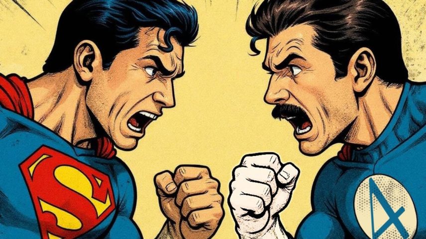 Marvel x DC: quem ganha a briga pela bilheteira em 2025? (Foto: Reprodução)