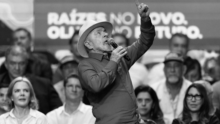 Luiz Inácio Lula da Silva (PT) discursa em evento comemorativo dos 45 anos do PT, no Rio de Janeiro (RJ) (Foto: Eduardo Anizelli - 22.fev.25/Folhapress)
