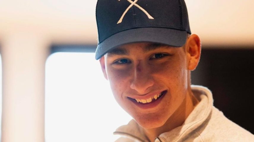 Samuele Privitera, ciclista que morreu em acidente durante prova (Foto: AFP)