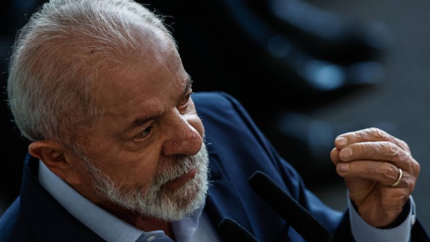 Presidente Luiz Inácio Lula da Silva participa de cerimônia de lançamento do Plano Safra 2025, no Palácio do Planalto, em Brasília (Foto: Gabriela Biló - 1.jul.25/Folhapress)