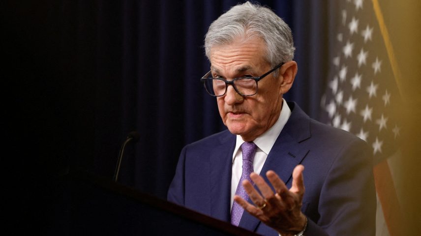 Jerome Powell, presidente do Fed (Federal Reserve), em 12/06/2024 (Foto: REUTERS/Evelyn Hockstein)
