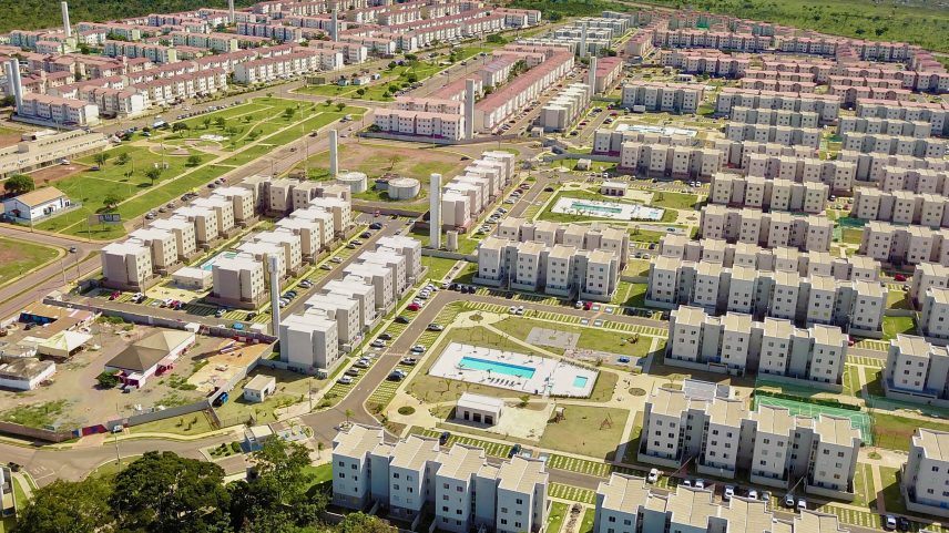 Prédios construídos pela Direcional em Minas Gerais (Foto: Divulgação)