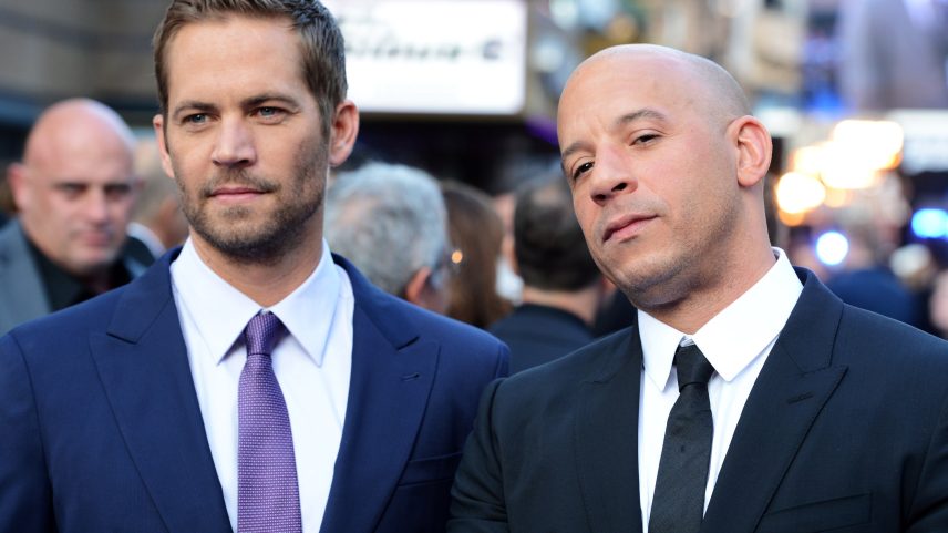 Paul Walker e Vin Diesel comparecem à estreia mundial de "Velozes e Furiosos 6" no Empire Leicester Square, em 7 de maio de 2013, em Londres, Inglaterra. (Foto: Dave J Hogan/Getty Images)