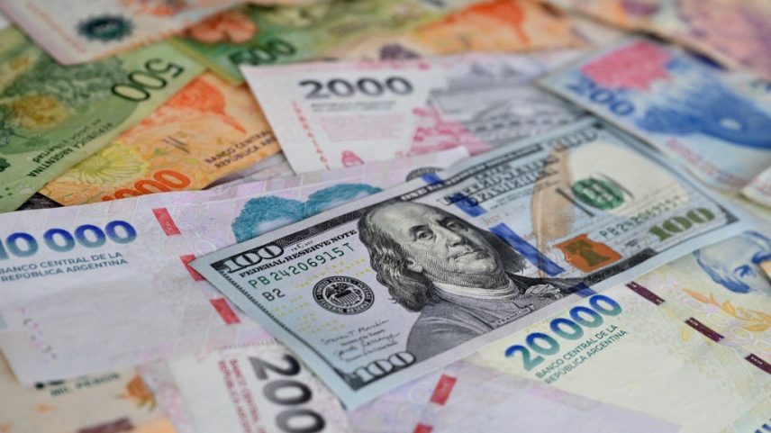 Dólar: divisa sobe mais de 2% em semana tomada por 'tarifaço' (Foto: Luis Robayo/AFP)