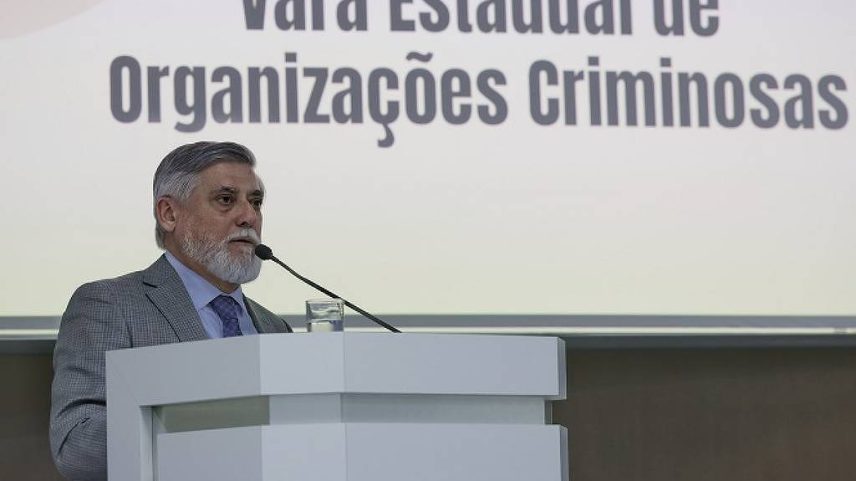 Desembargador Luiz Antônio Zanini Fornerolli, corregedor-geral da Justiça no TJ de Santa Catarina, responsável pelo projeto da Vara Estadual de Organizações Criminosas (Foto: Divulgação/TJ-SC)