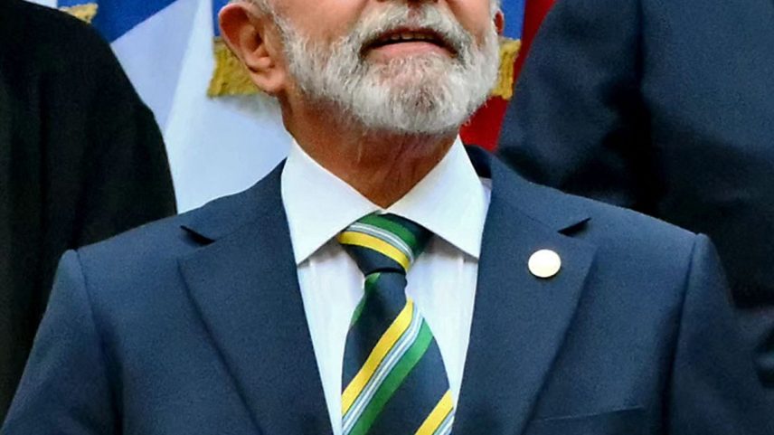 O presidente Lula na reunião de cúpula do Mercosul, em Buenos Aires (Foto: Luis ROBAYO / AFP)