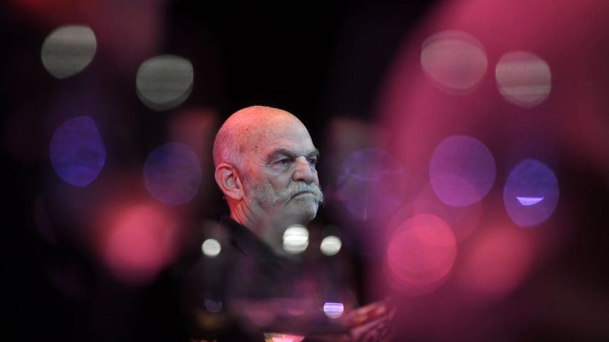 Jean Martín Caparrós em seu homenagem, o 10 de julho de 2025. (Foto: ENRIQUE GARCÍA MEDINA)