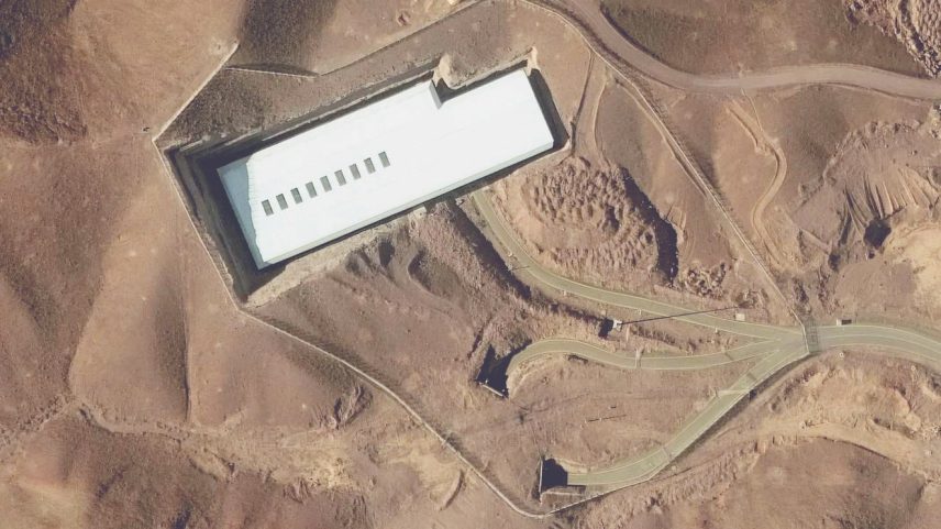 Instalação nuclear de Fordow, no Irã, em 24/01/2025 (Foto: Maxar Technologies/Divulgação via REUTERS)