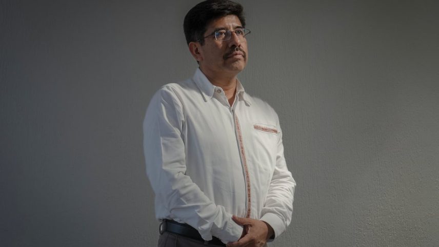 Hugo Aguilar Ortíz na Cidade do México, em 4 de julho de 2025. (Foto: Nayeli Cruz)