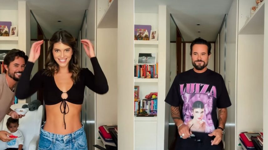 Maria Luiza e Paulinho Vilhena (Foto: Reprodução/Instagram)