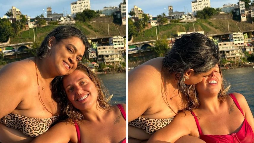 Malu Barbosa lamenta saudade de Preta Gil: 'Uma semana sem você' (Foto: Reprodução/Instagram)