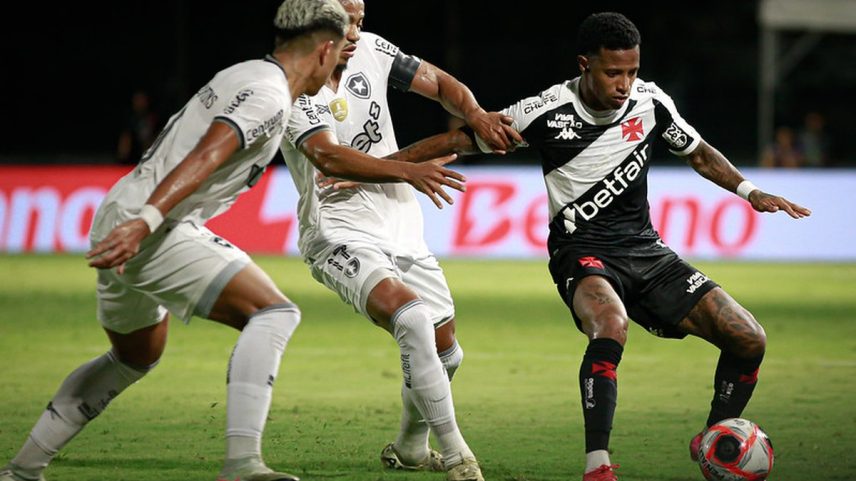 Vasco venceu o Botafogo por 1 a 0 em fevereiro, no Carioca — Foto: Matheus Lima/Vasco