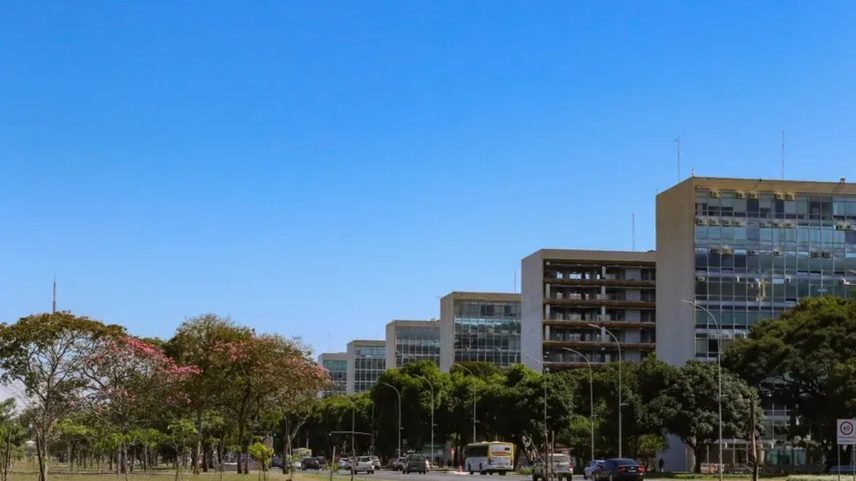 Esplanada dos Ministérios, em Brasília (Foto: Antônio Cruz/Agência Brasil)