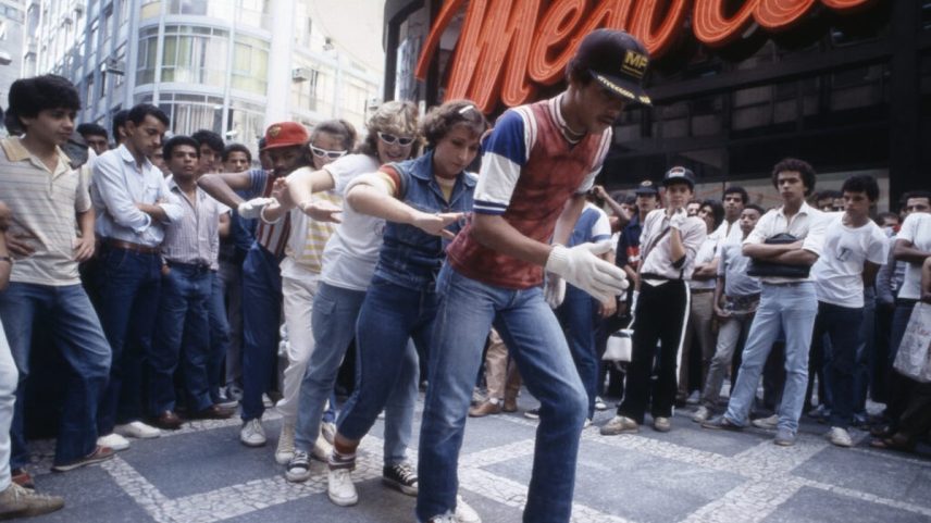 Grupo Feminino: Buffalo Girls e Funk Cia, Rua 24 de Maio (1984) — Foto: Orlando Brito/Abril Comunicações S.A