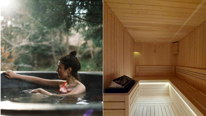 Banheira versus sauna — Foto: Reprodução/Unsplash
