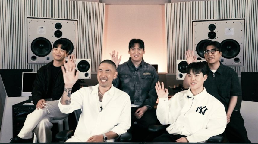 A Billboard Korea conversou com IDO, Vince e Dominsuk da THEBLACKLABEL para saber como eles trouxeram este ambicioso projeto à vida. (Foto: Reprodução)