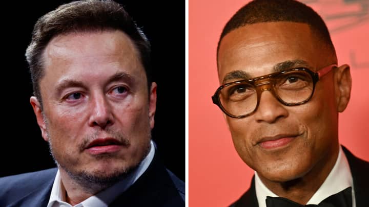 Elon Musk (L) e Don Lemon | Reuters (L) | Getty Images (R)
