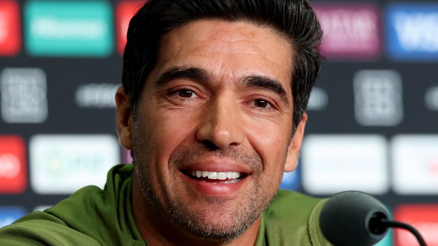Abel Ferreira usará Allan, Estêvão, Facundo e Vitor Roque no ataque alviverde (Foto: Emilee Chinn - FIFA/FIFA via Getty Images)