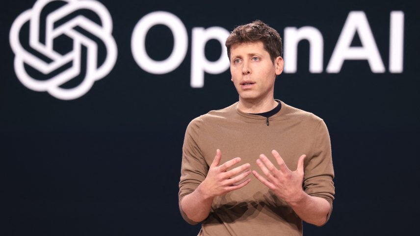 Sam Altman: CEO da OpenAI (Foto: JASON REDMOND/Getty Images)
