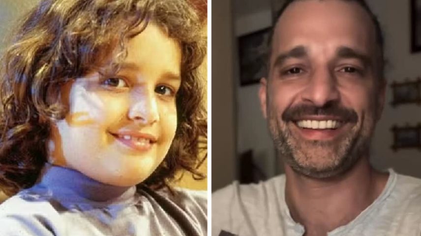 Antes e depois: Daniel Ávila, o Dudu de 'A Viagem' (Foto: Divulgação/TV Globo e Reprodução/Instagram)