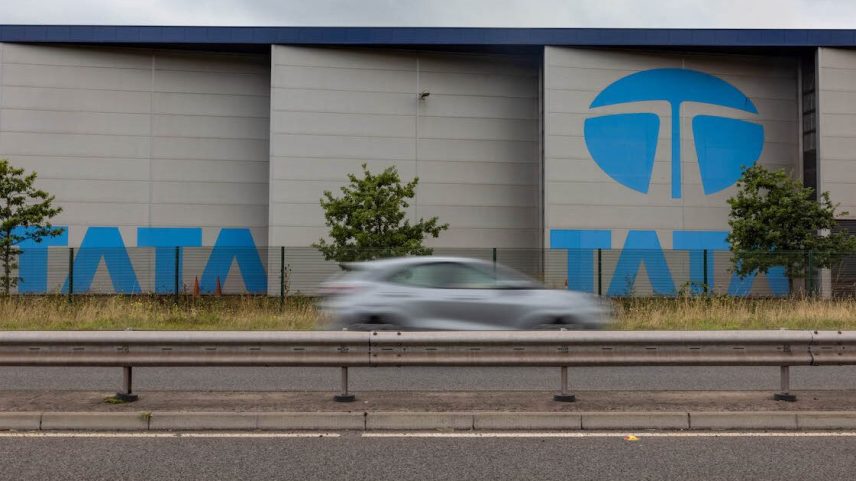 Unidade da Tata Steel no Reino Unido: exportações aos EUA representam 20% do lucro. (Foto: Hollie Adams/Bloomberg)