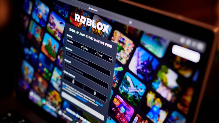Site da Roblox — Foto: Bloomberg
