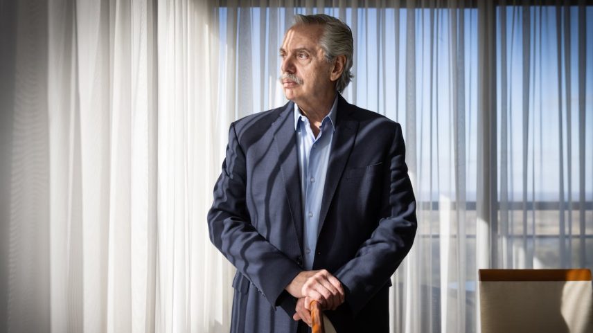 El expresidente Alberto Fernández, en Buenos Aires, en 2024. (Foto: Mariana Eliano)