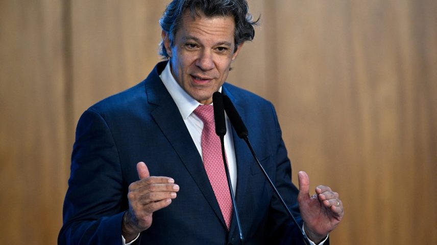 Ministro da Fazenda, Fernando Haddad, em Brasília (Foto: REUTERS/Mateus Bonomi)