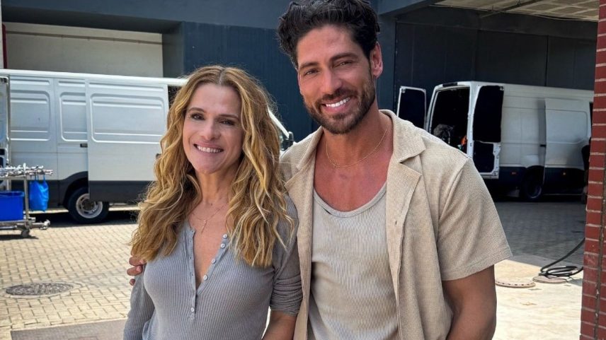 Ingrid Guimarães e Ângelo Rodrigues (Foto: Acervo pessoal)