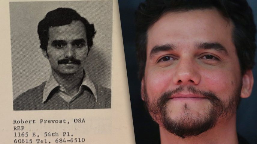 Foto antiga do Papa Leão XIV viraliza pela semelhança com Wagner Moura (Foto: Reprodução)