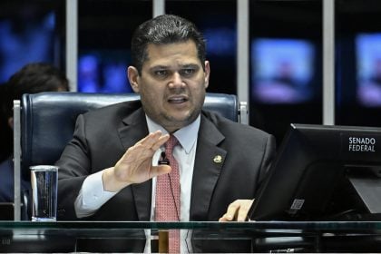 Presidente do Senado, Davi Alcolumbre (União-AP). (Foto: Andressa Anholete/Agência Senado)