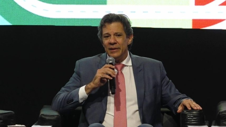 Ministro da Fazenda, Fernando Haddad — Foto: Reprodução/YouTube