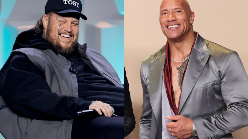 The Rock e Jelly Roll finalmente puderam se abraçar após oito anos de amizade em um vídeo emocionante. (Foto: Reprodução)