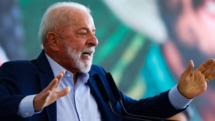 Lula voltou a criticar a taxa de juros no Brasil em evento nesta sexta, 4. (Foto: Wilton Junior/Estadão)