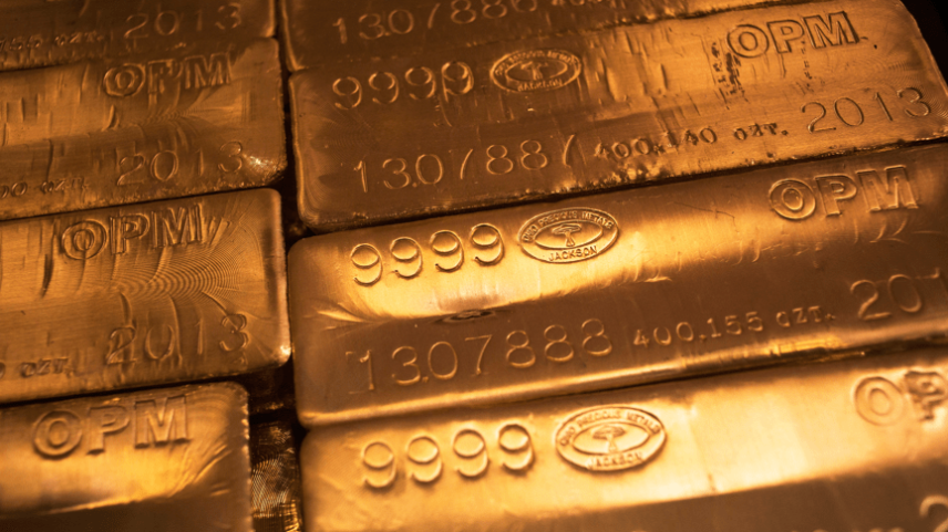 Barras de ouro de 24 quilates (Foto: REUTERS/Shannon Stapleton/Foto de arquivo)