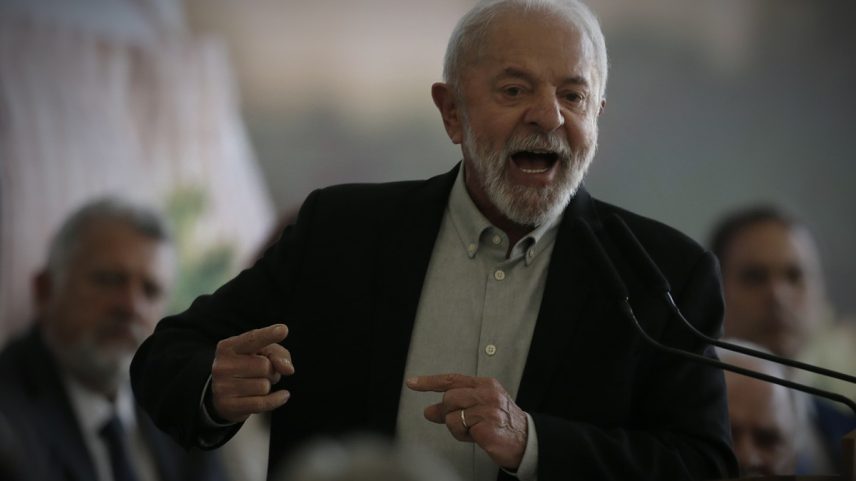 Lula em evento do Plano Safra (Foto: Cristiano Mariz/Agência O Globo)