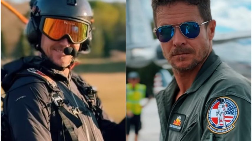Felix Baumgartner, de 56 anos, já saltou de pontos como o Cristo Redentor; paraquedista morreu em acidente (Foto: Reprodução)