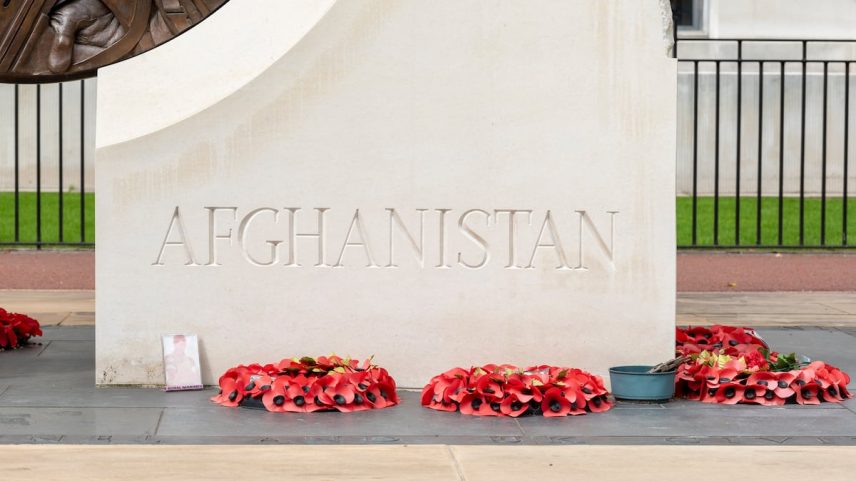 Homenagem a cidadãos britânicos caídos nas guerras do Golfo, Afeganistão e Iraque, em uma imagem tirada nesta quinta-feira em Londres. (Foto: CONTACTO via Europa Press)