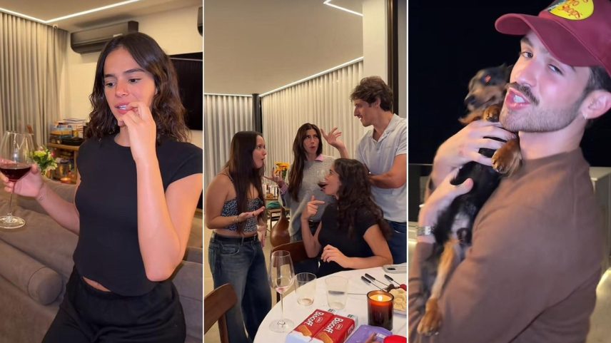 Bruna Marquezine e João Guilherme (Foto: Reprodução/Instagram)