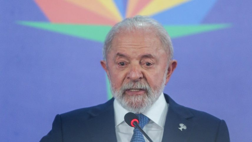 O Presidente Lula em evento no Rio de Janeiro (Foto: Pedro Kirilos/Estadão)