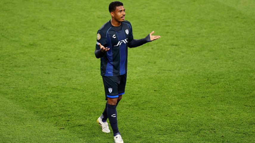 Com pouco espaço no Pachuca, John Kennedy deve retornar ao Fluminense (Foto: Michael Reaves / GETTY IMAGES NORTH AMERICA / Getty Images via AFP)