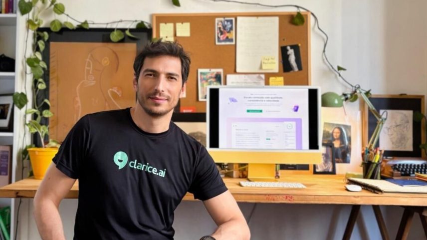 Felipe Iszlaji, CEO e fundador da Clarice.ai: startup se prepara para edital do governo sobre o Plano Nacional de Inteligência Artificial (PBIA) (Foto: Reprodução)