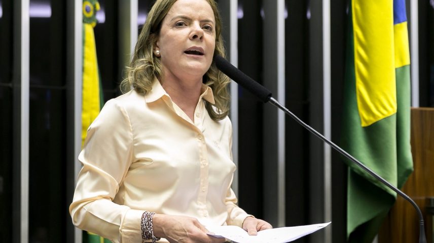 Gleisi Hoffmann, ministra das Relações Institucionais (Foto: Gustavo Bezerra/PT)