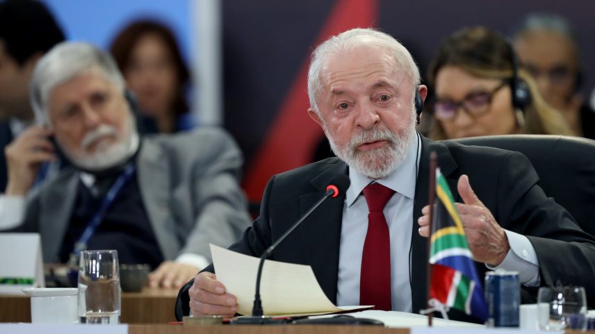 O presidente Luiz Inácio Lula da Silva, durante reunião de cúpula do Brics, no Rio de Janeiro (Foto: Diego Herculano/Brics Brasil)